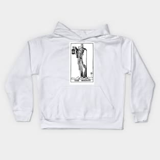 The Hermit Tarot Card Kids Hoodie